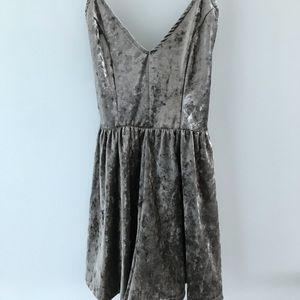BRAND NEW (WITH TAGS) VELVET CRUSHED ROMPER! XS!